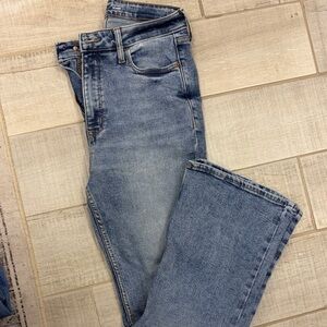 Old Navy High-Rise Flare Blue Jeans